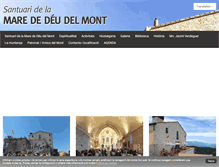 Tablet Screenshot of marededeudelmont.com